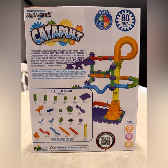 Marble Mania Catapult Marble Maze – STEM Construction Set - Picture 6 of 13